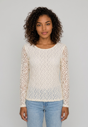 Tee shirt manches longues lola espeleta ts320w26 ecru