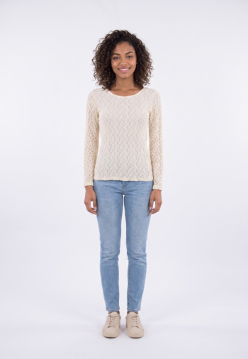 Tee shirt manches longues lola espeleta ts320w26 ecru