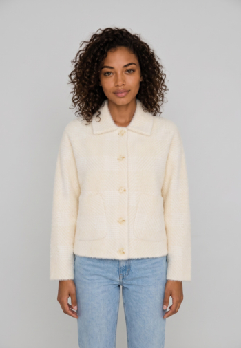Blousons et vestes lola espeleta vt560w26 off white
