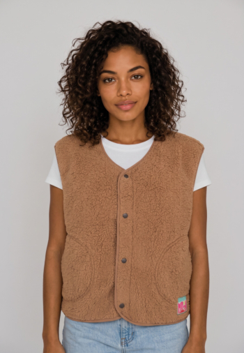 Gilets sans manche banana moon igloo lwj08 camel