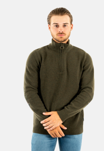 Pull hiver barbour mkn0837 ol91 olive marl