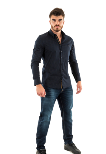 Chemise Benson & Cherry classic marine