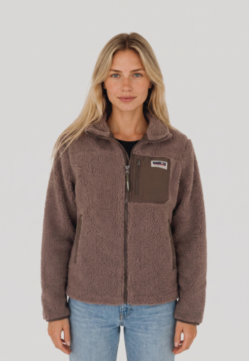 Gilets cardigans superdry heritage zip mz0 dark taupe