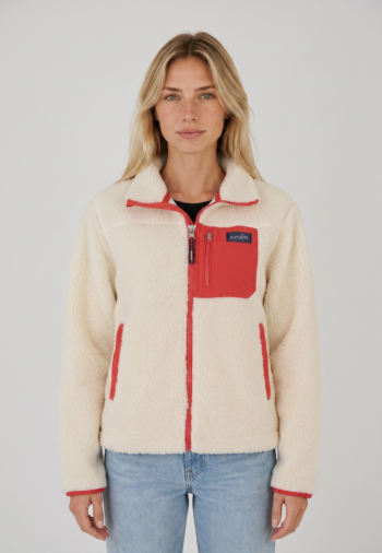 Gilets cardigans superdry heritage zip 22c cream