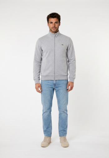 Sweat lacoste sh8870 cca argent chine