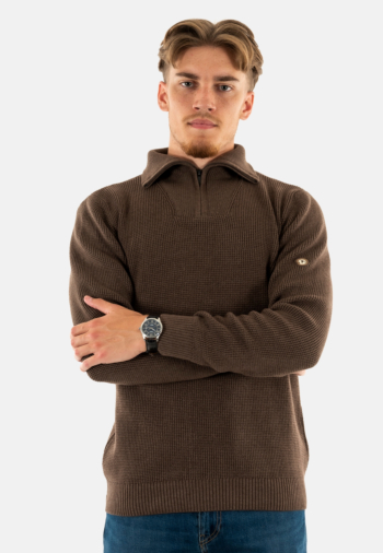 Pull hiver Benson & Cherry fanion choco