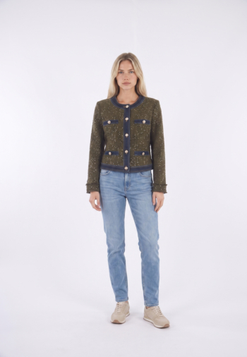 Blousons et vestes salsa chanel-style tweed 531