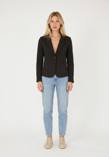 Blousons et vestes Le Temps Des Cerises lesly 0001 black
