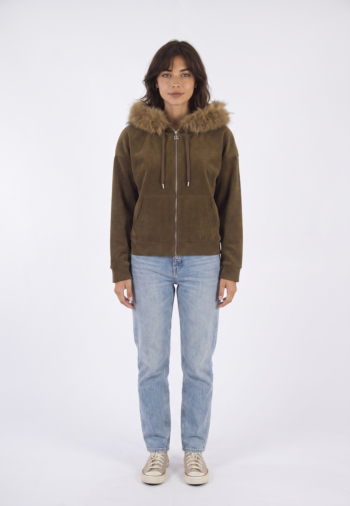 Blousons et vestes Le Temps Des Cerises chey 9123 kaki