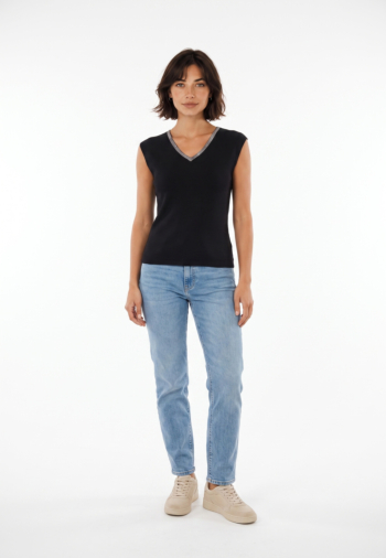 Tee shirt molly bracken laf137en noir