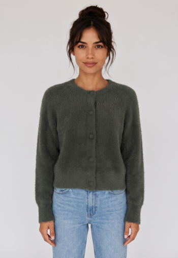 Gilets cardigans grace & mila aleron kaki
