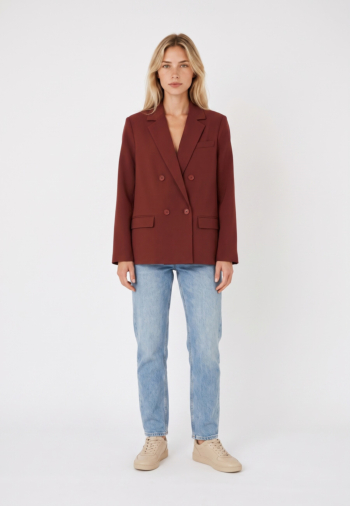 Blousons et vestes grace & mila noix terracotta