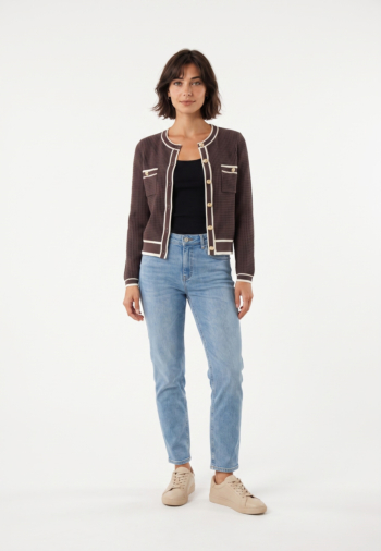 Gilets cardigans salsa chanel style cardigan 931