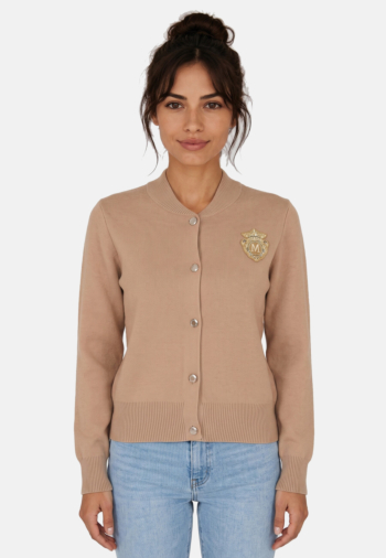 Gilets cardigans morgan 252-mteddy camel