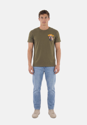 Tee shirt Le Temps Des Cerises cavendis 9676 moss