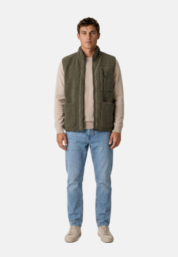 Gilets ss manche Le Temps Des Cerises velos 9676 moss