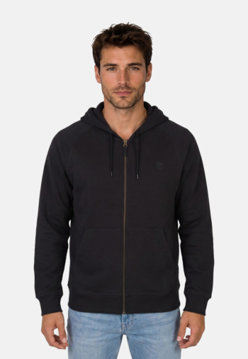 Sweat timberland exeter river lb full zip 0011 black