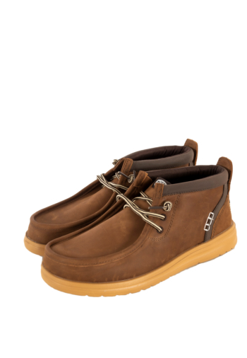Chaussures bateau hey dude wally mid gripr leather 2lu