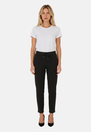 Pantalons Le Temps Des Cerises raven 0001 black