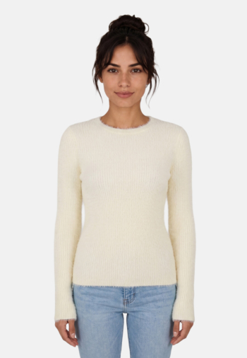Pull hiver grace & mila auryn ecru