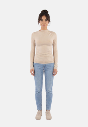 Tee shirt manches longues grace & mila aurygny sable