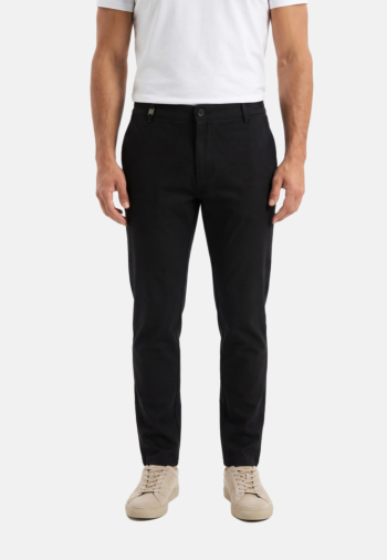 Pantalons Benson & Cherry chino tapered noir