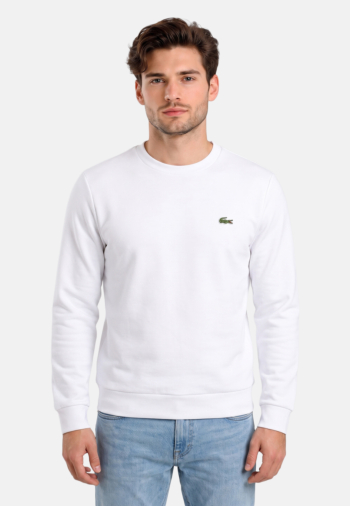 Sweat lacoste sh9364 001 blanc