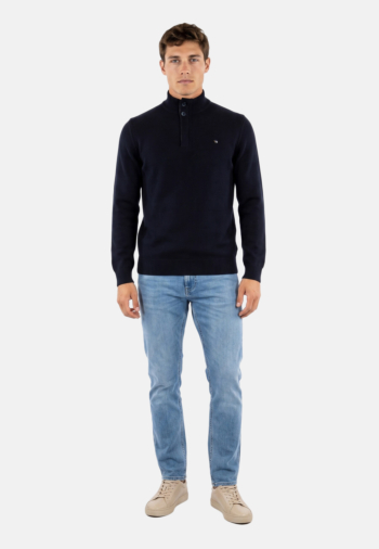 Pull hiver Benson & Cherry fidan marine