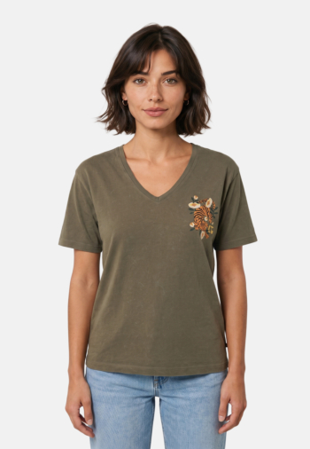 Tee shirt Le Temps Des Cerises arlo 9676 moss
