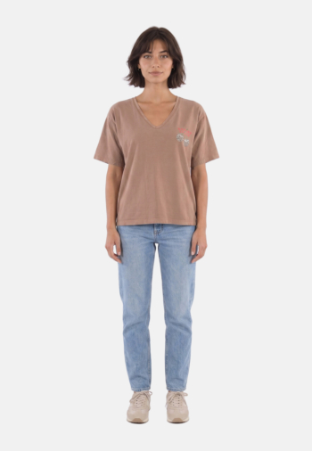 Tee shirt Le Temps Des Cerises rocky 8221 coffee