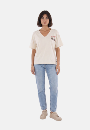 Tee shirt Le Temps Des Cerises rocky 1078 ivory