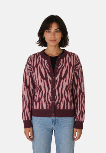 Gilets cardigans Le Temps Des Cerises zebry 5048 candy