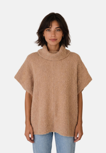 Pull hiver Le Temps Des Cerises liroy 8015 camel