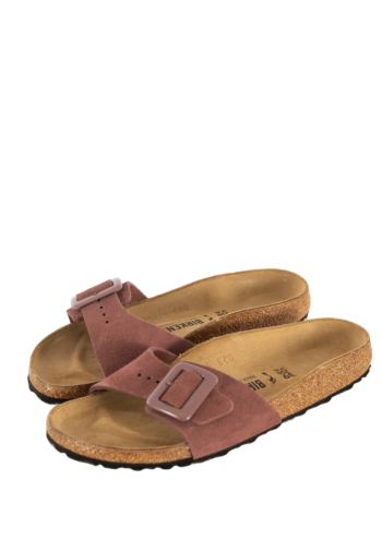 Sandales - nu-pieds birkenstock madrid cushion buckle narrow pepper