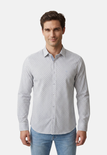 Chemise Benson & Cherry classic chemise blanc