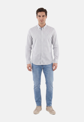 Chemise Benson & Cherry classic chemise blanc