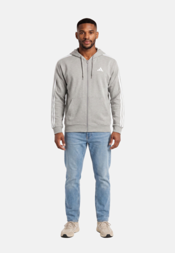 Blousons et vestes adidas sportswear m 3s ft fz hd brgrmo/blanc