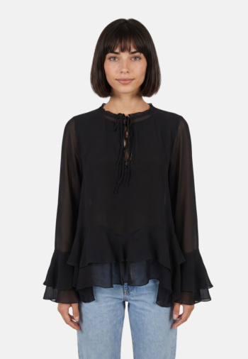 Tee shirt manches longues Le Temps Des Cerises vola 0001 black