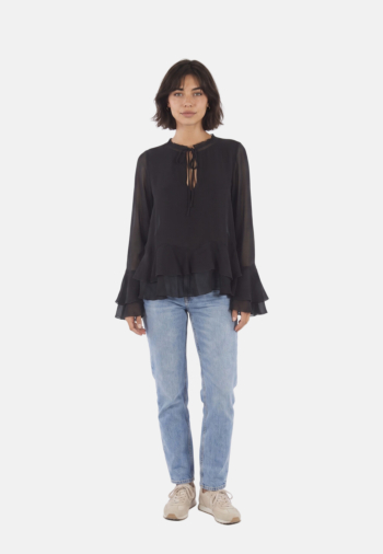 Tee shirt manches longues Le Temps Des Cerises vola 0001 black