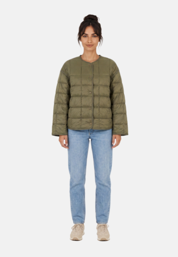 Blousons et vestes levi's® poppy quilted puffer 0001 olive night nylon