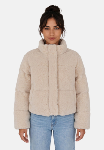 Blousons et vestes levi's® brynn crop puffer 0000 novelty white swan p