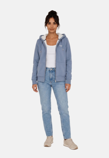 Sweat superdry signature emb borg 5aw tidal blue
