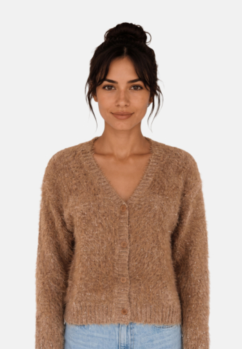Gilets cardigans molly bracken la2052en camel