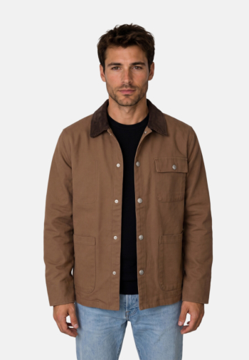 Blousons et vestes anerkjendt akbastian canvas washed 5581 ermine