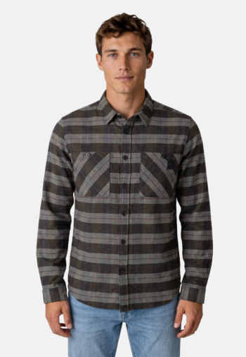 Chemise Le Temps Des Cerises bona 8221 coffee