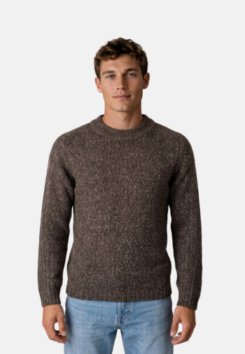 Pull hiver Le Temps Des Cerises tino 8221 coffee