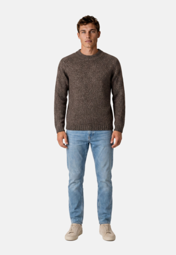 Pull hiver Le Temps Des Cerises tino 8221 coffee