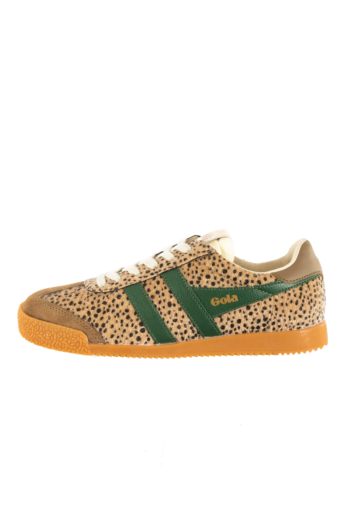 Baskets basses gola elan savanna trainer tf  tan cheetah/tobacco/evergreen