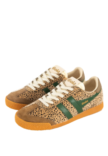 Baskets basses gola elan savanna trainer tf  tan cheetah/tobacco/evergreen
