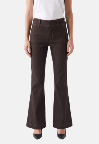 Pantalons salsa secret chino flare 931